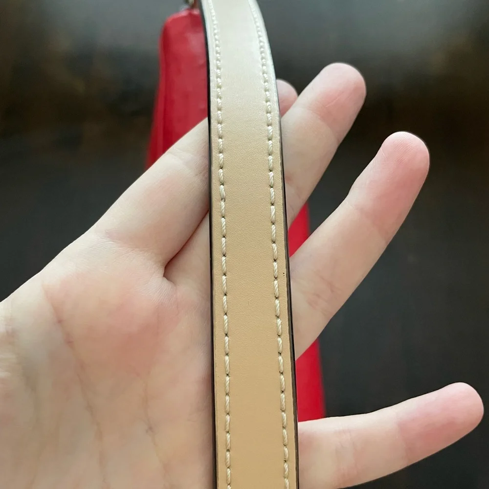 Kate Spade Houston Street Exotic Loula Leather Crossbody - Picture 6 of 7